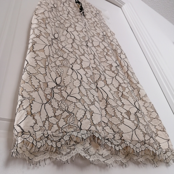 Mango Lace Ecru Dress - Picture 6 of 7